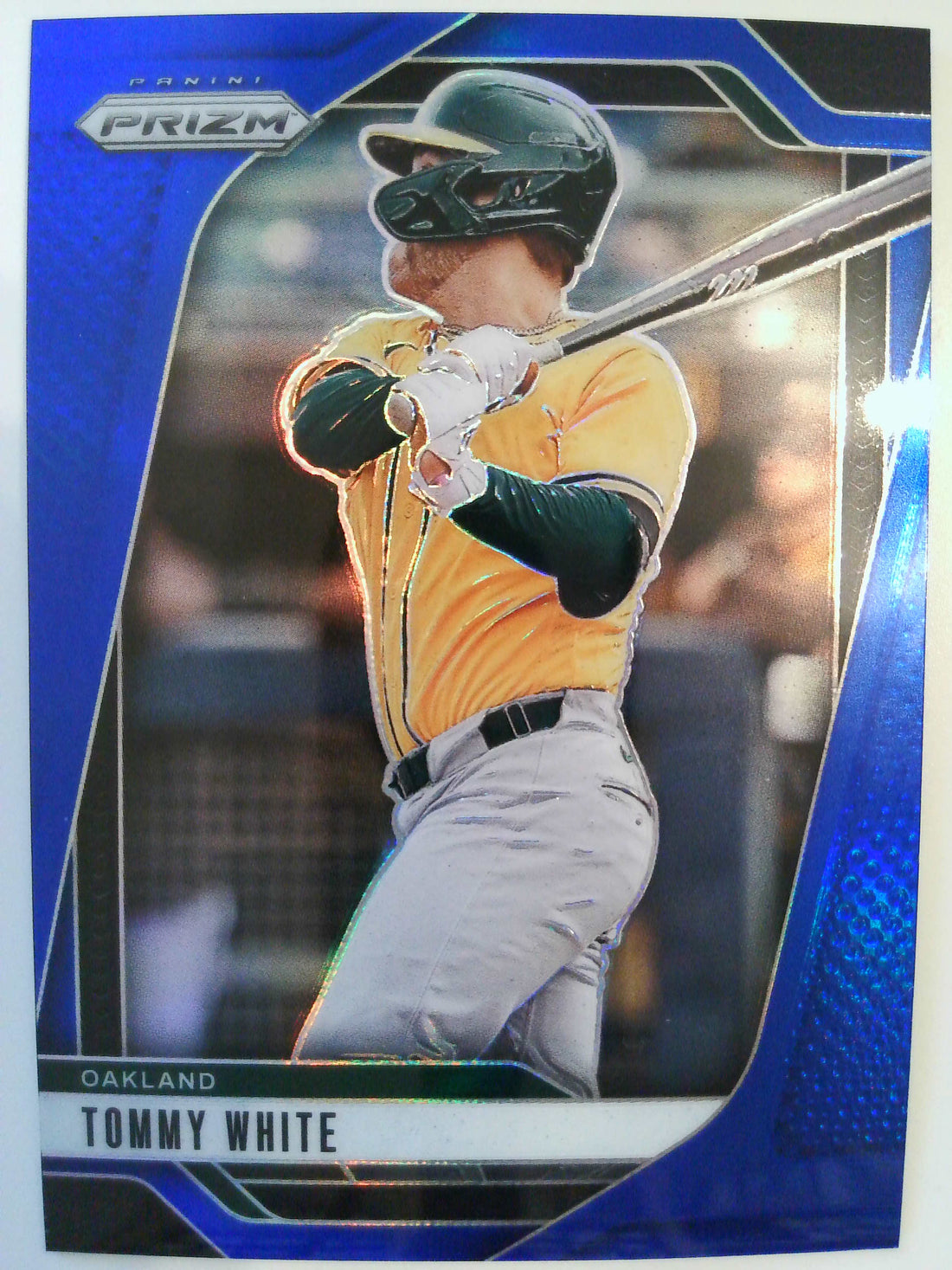 2025 Panini Prizm Baseball Blue Prizms 128/199 Tommy White #169