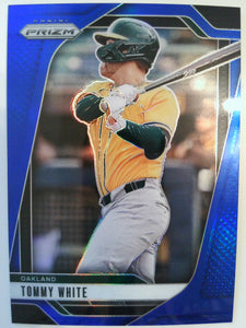 2025 Panini Prizm Baseball Blue Prizms 128/199 Tommy White #169