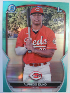 2023 Bowman Chrome Prospects Aqua Refractor 023/125 Alfredo Duno #BCP-238