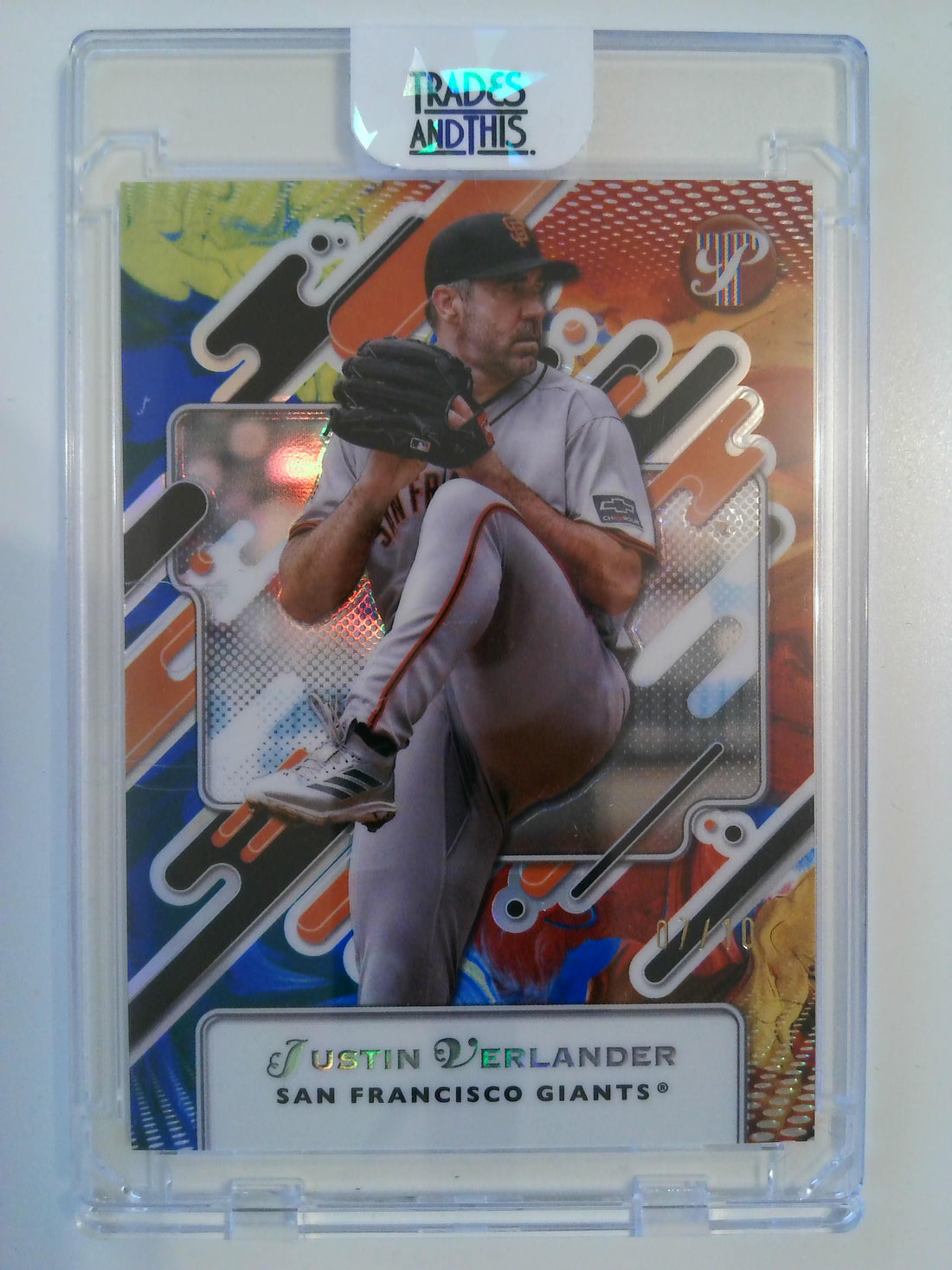2025 Topps Pristine Pristine Primaries Refractor 07/10 Justin Verlander #232