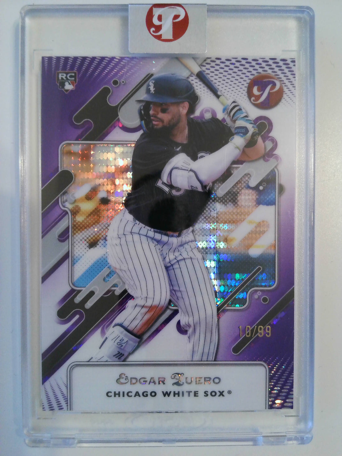 2025 Topps Pristine Pristine Purple Refractor 10/99 Edgar Quero #49 Rookie