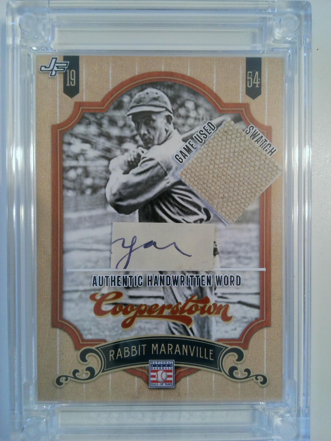 2022 Jersey Fusion Rabbit Maranville Written Word and Patch