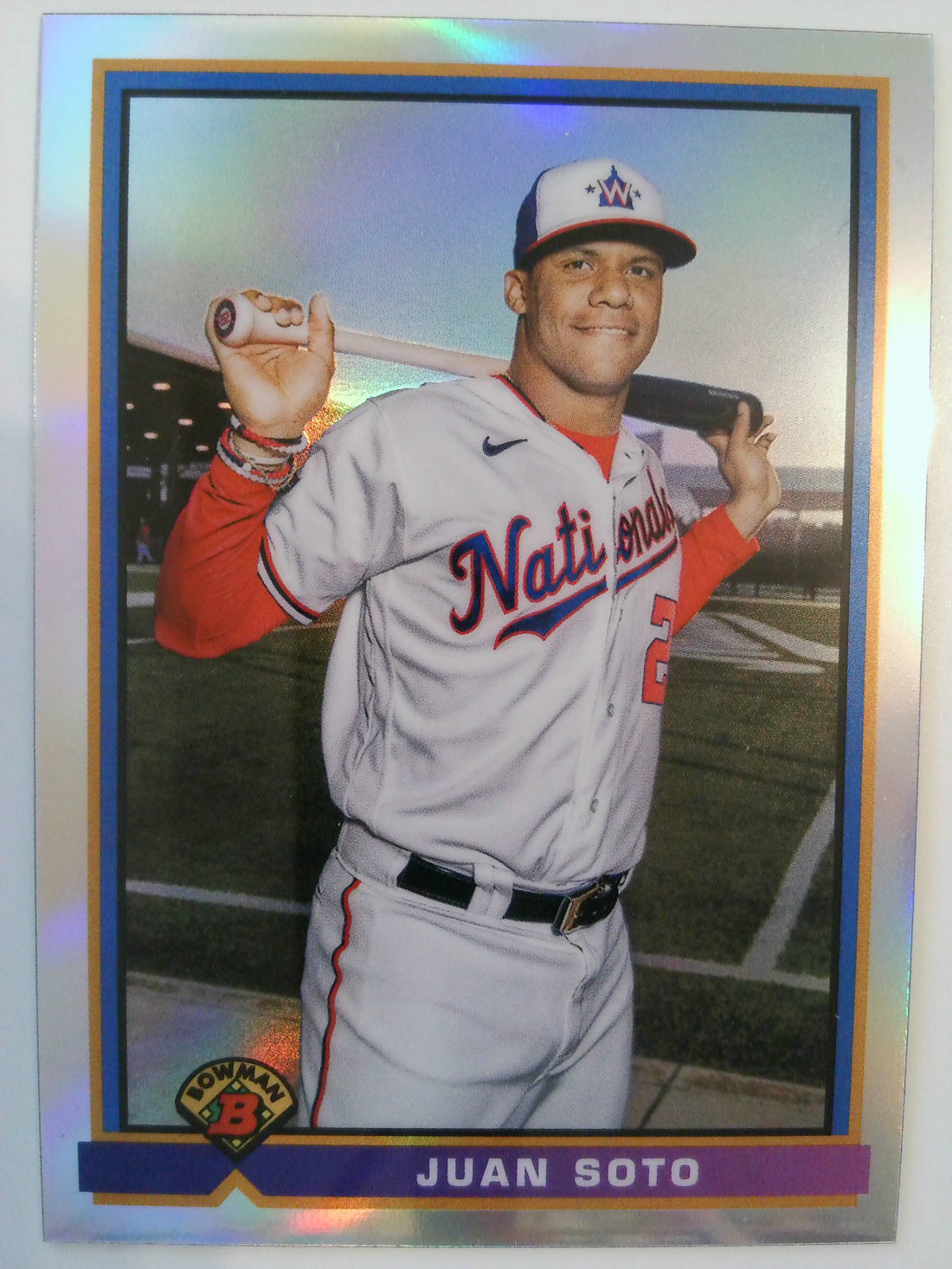 2021 Bowman Baseball 1991 Bowman Baseball Juan Soto #91B-JS