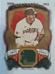 2024 Topps Allen & Ginter Baseball Full-Size Relics A Manny Machado #AGR-MM