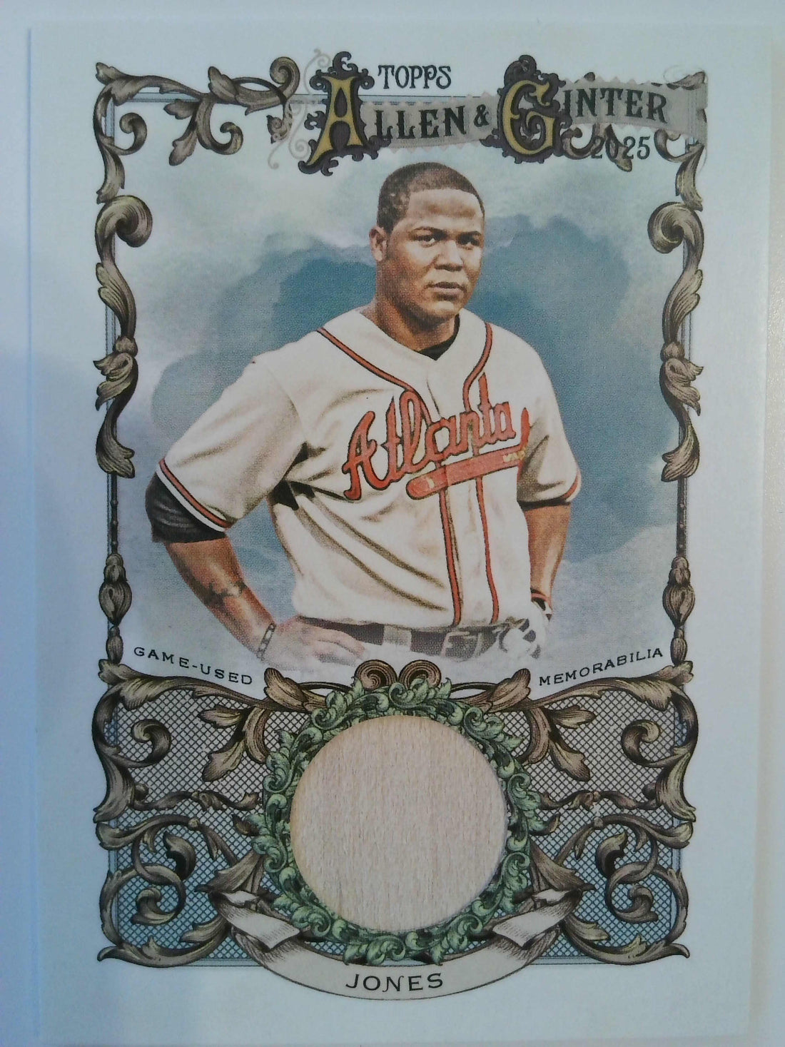 2025 Topps Allen & Ginter Baseball Relics Andruw Jones #AGR-AJO