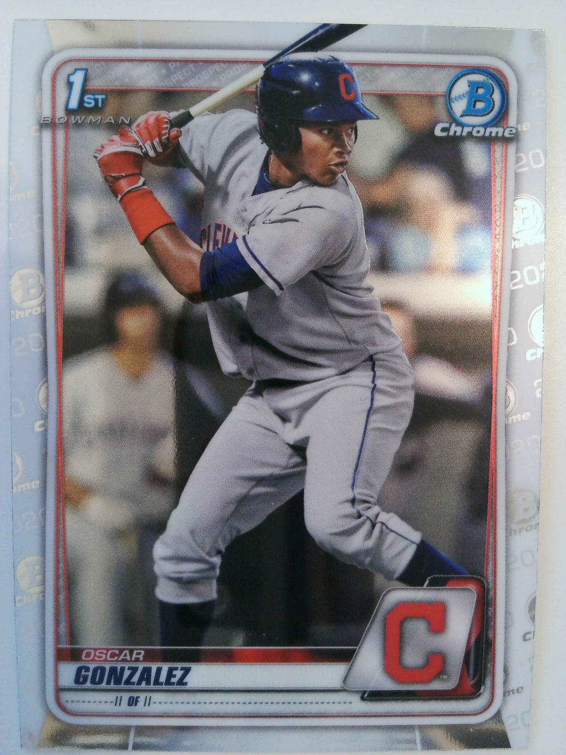 2020 Bowman Baseball Chrome Prospects Oscar Gonzalez #BCP-109