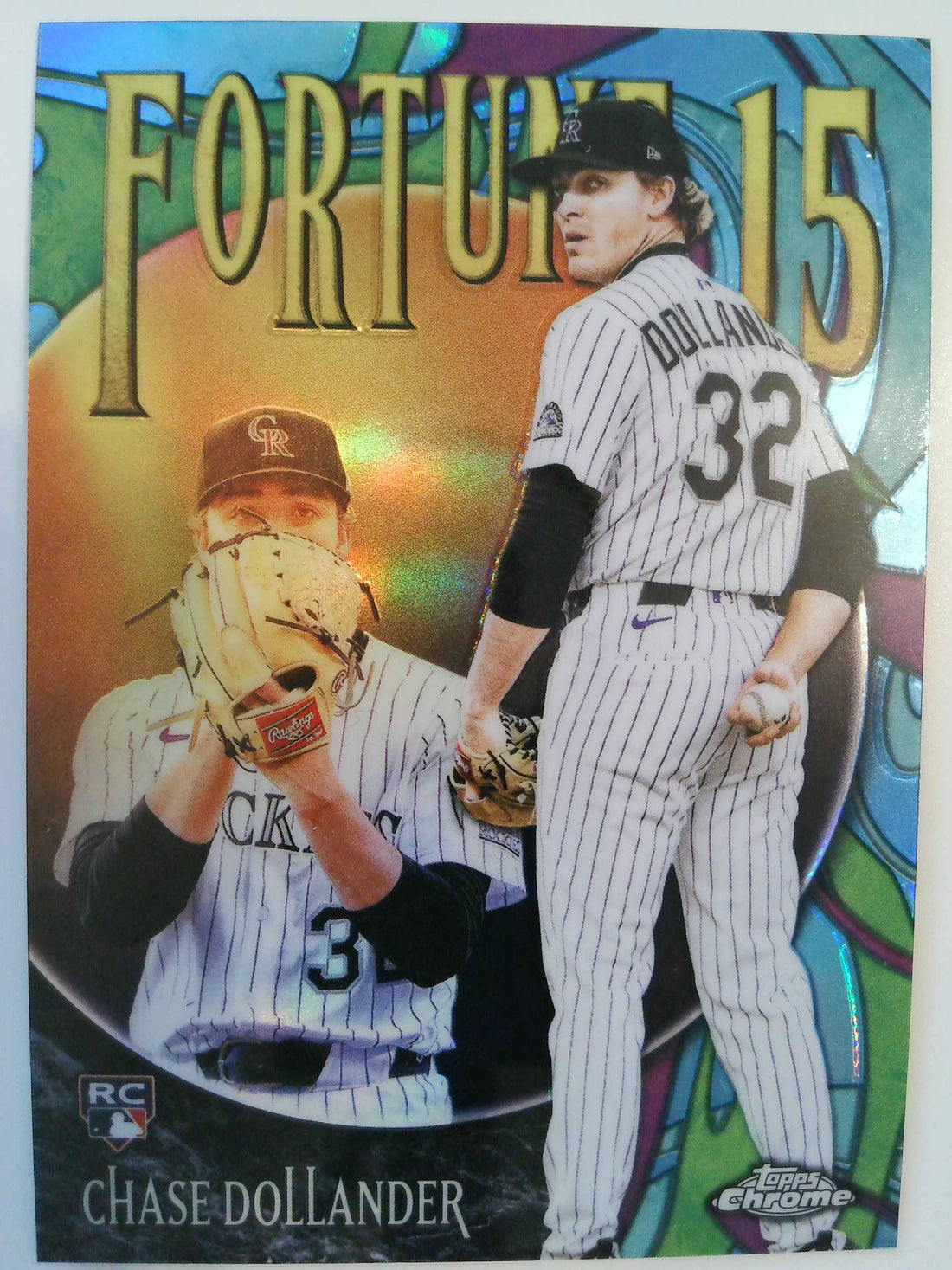 2025 Topps Chrome Update Baseball Fortune 15 Chase Dollander #F15-21