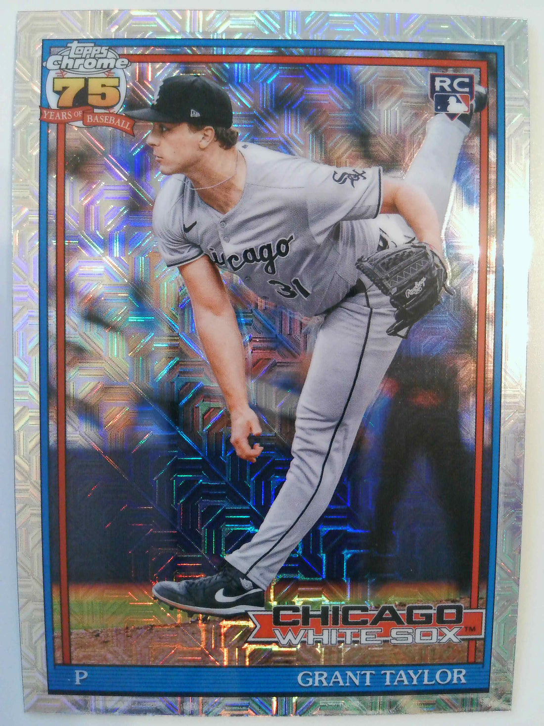 2026 Topps 1991 Topps Baseball 35th Anniversary Chrome Grant Taylor #91C-28