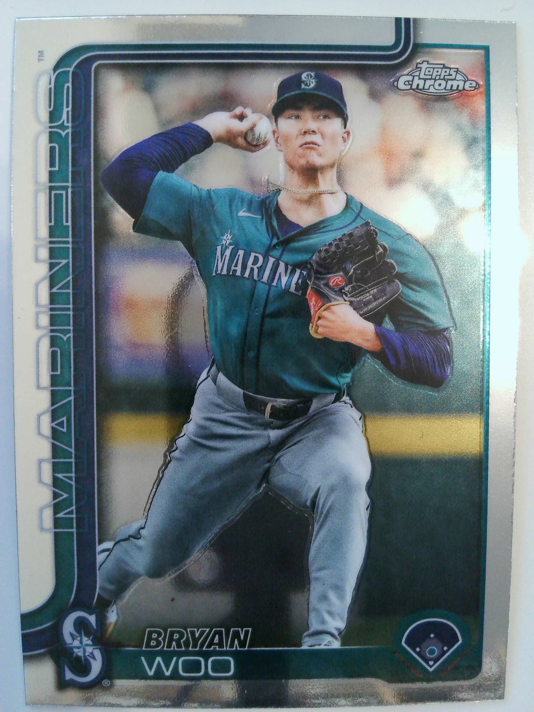 2025 Topps Chrome Update Baseball Bryan Woo #USC16