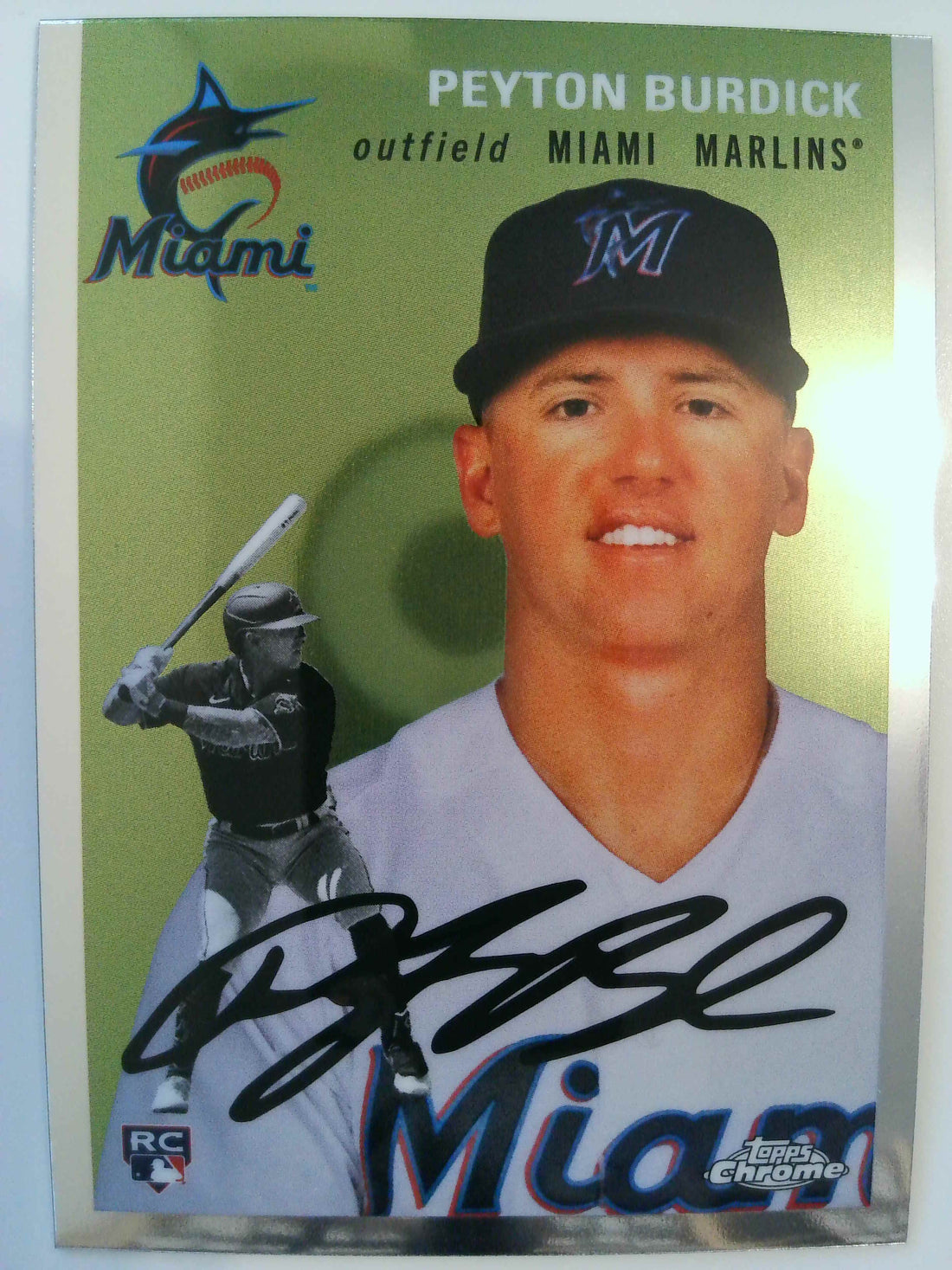 2023 Topps Chrome Platinum Anniversary Baseball Peyton Burdick #61 Rookie