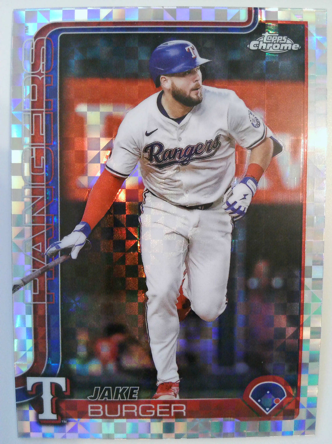 2025 Topps Chrome Update Baseball X-Fractors Jake Burger #USC37