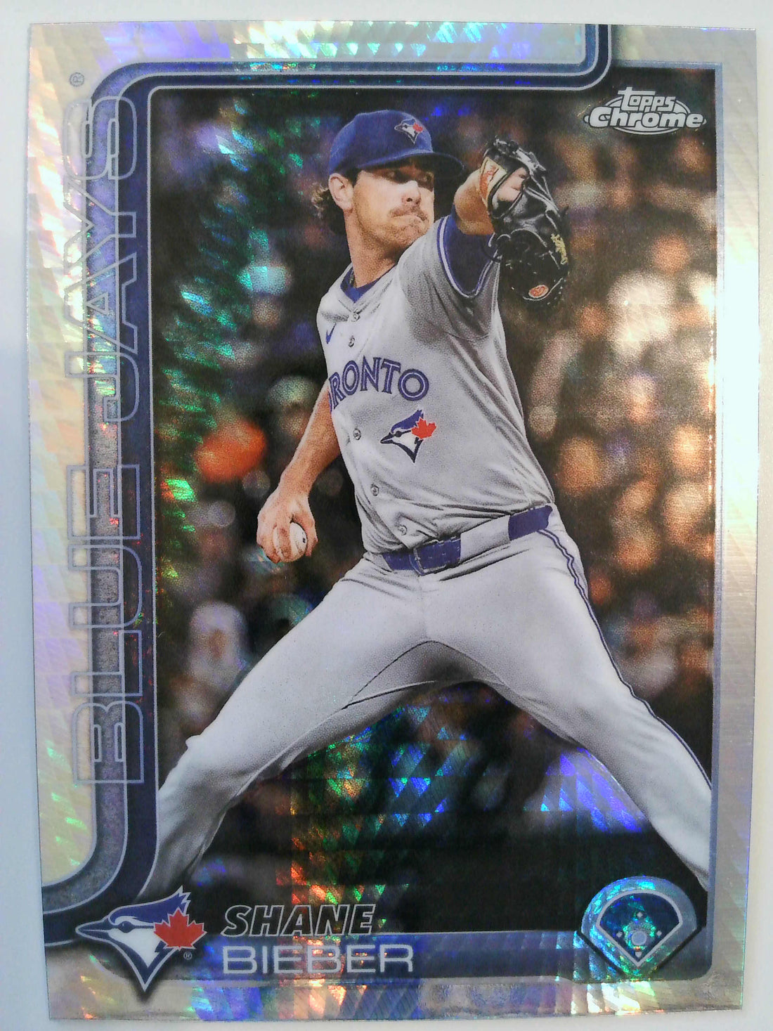 2025 Topps Chrome Update Baseball Prism Refractors Shane Bieber #USC52