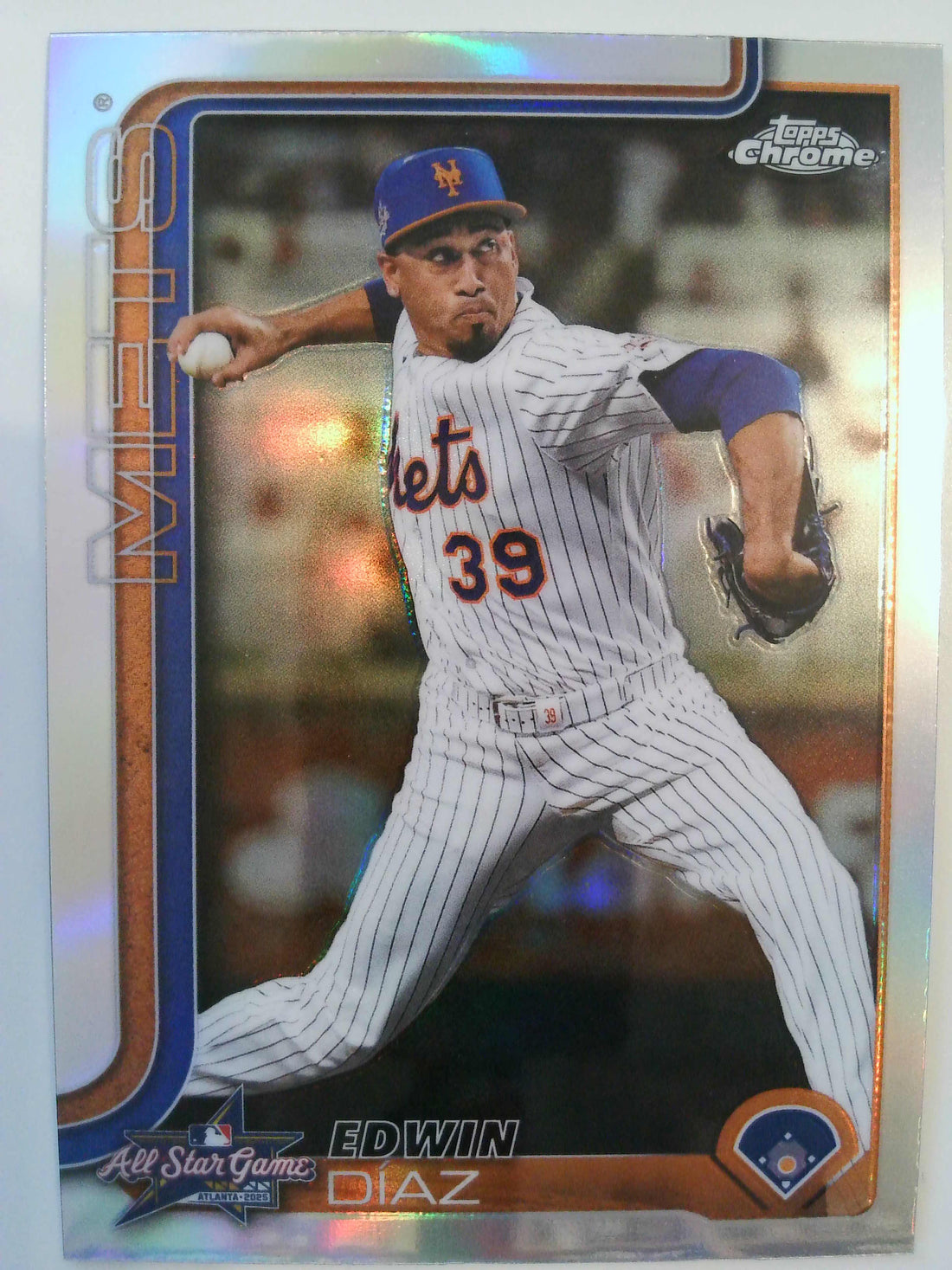 2025 Topps Chrome Update Baseball 2025 All-Star Game Edwin Díaz #ASGC-45