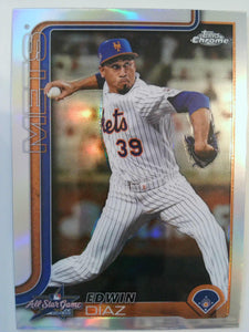 2025 Topps Chrome Update Baseball 2025 All-Star Game Edwin Díaz #ASGC-45
