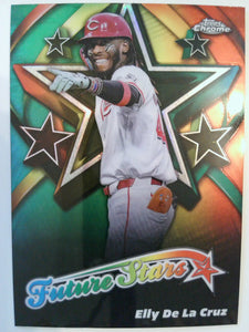 2025 Topps Chrome Baseball Future Stars Elly De La Cruz #FS-7
