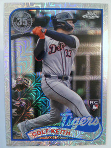 2024 Topps Update Baseball 1989 Topps Baseball Chrome Colt Keith #T89CU-7