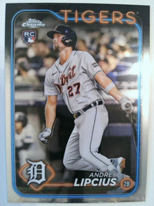 2024 Topps Chrome Baseball Andre Lipcius #227 Rookie