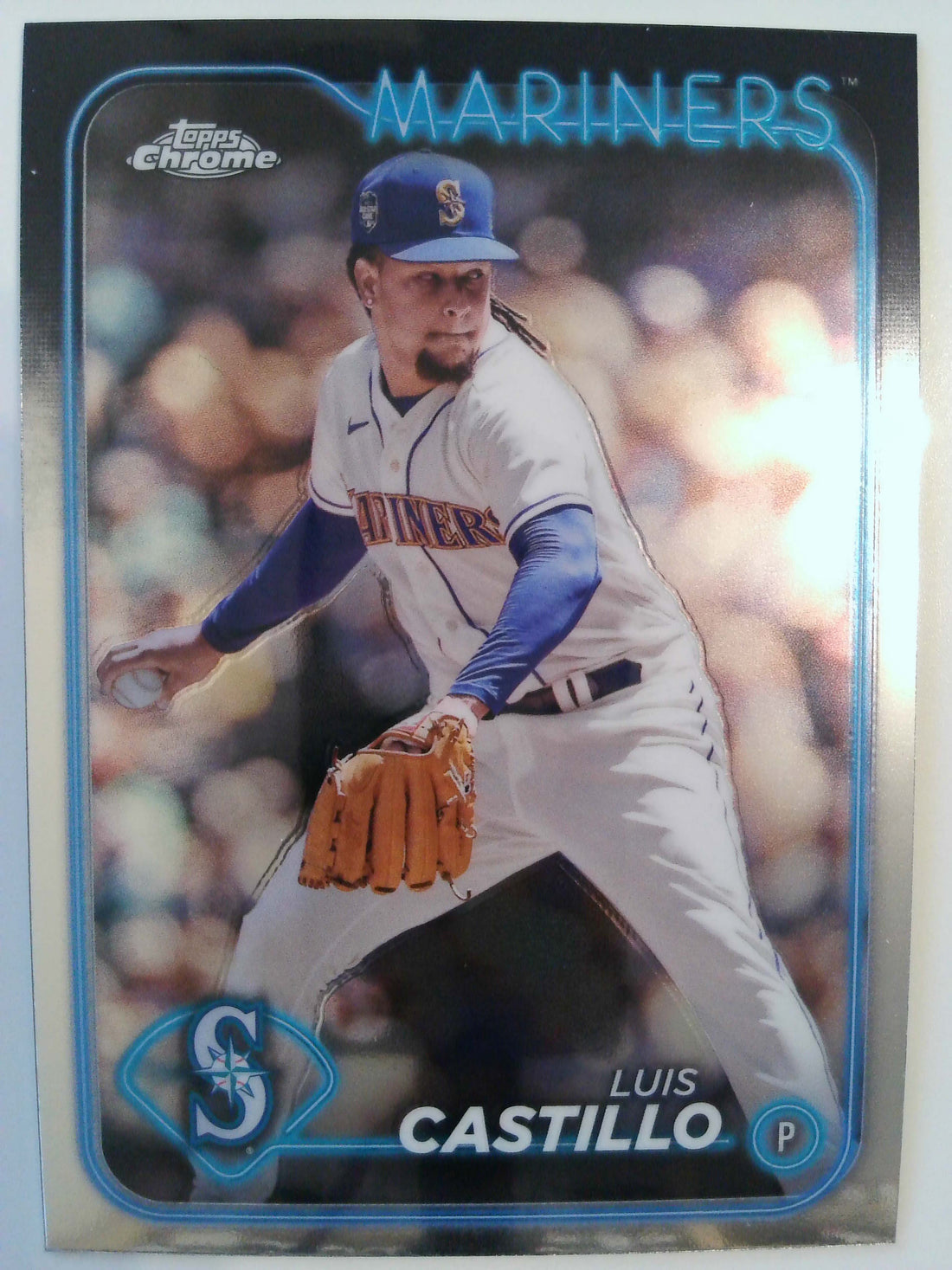 2024 Topps Chrome Baseball Luis Castillo #129