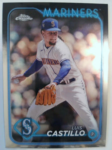 2024 Topps Chrome Baseball Luis Castillo #129