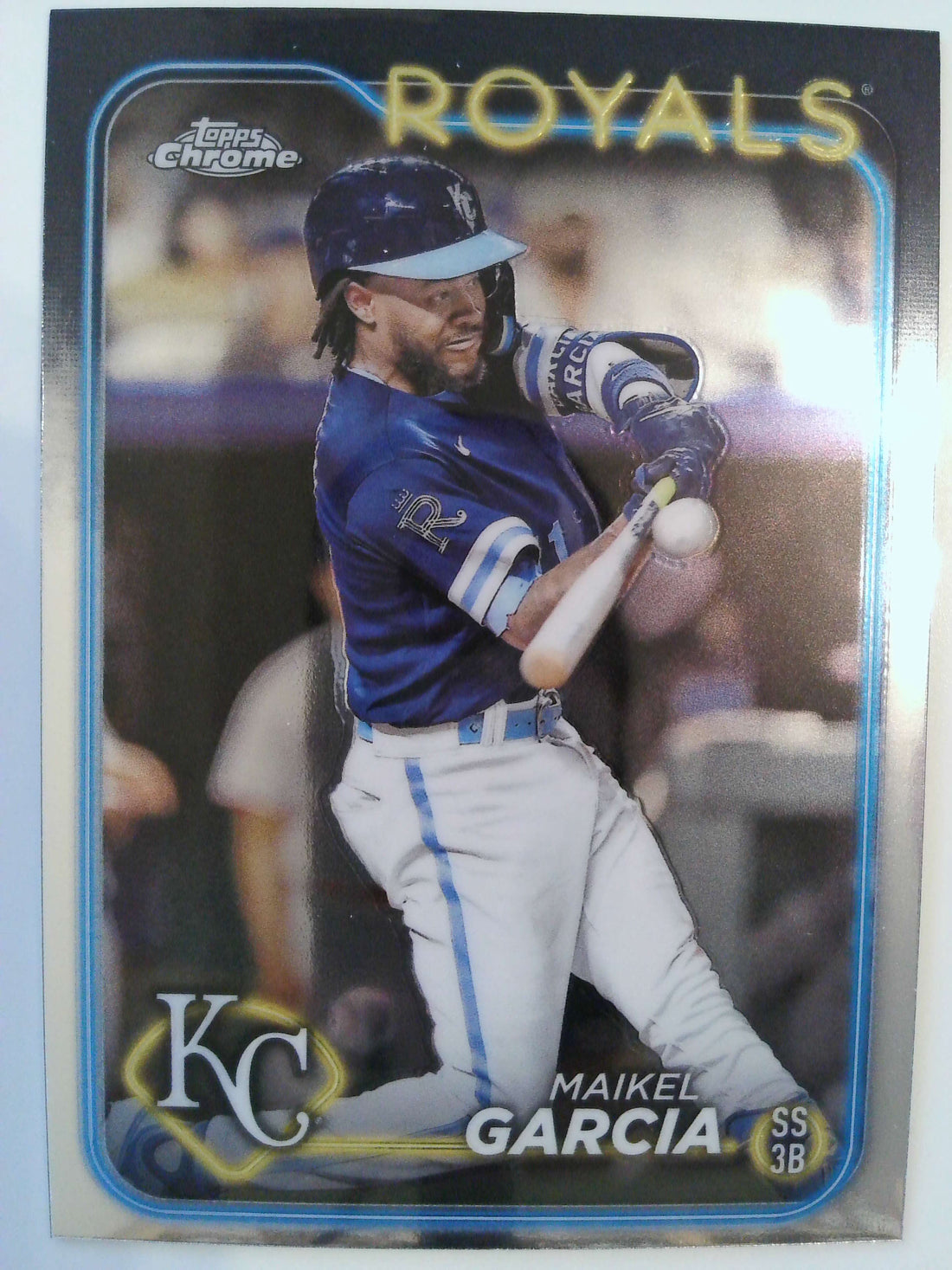 2024 Topps Chrome Baseball Maikel Garcia #246