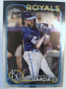 2024 Topps Chrome Baseball Maikel Garcia #246