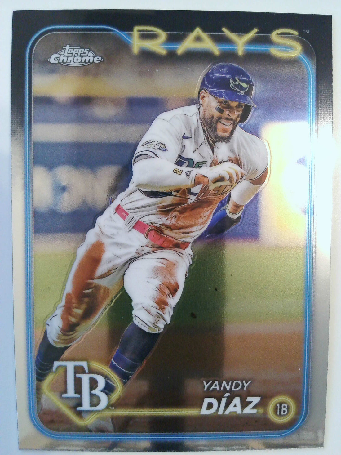 2024 Topps Chrome Baseball Yandy Díaz #107