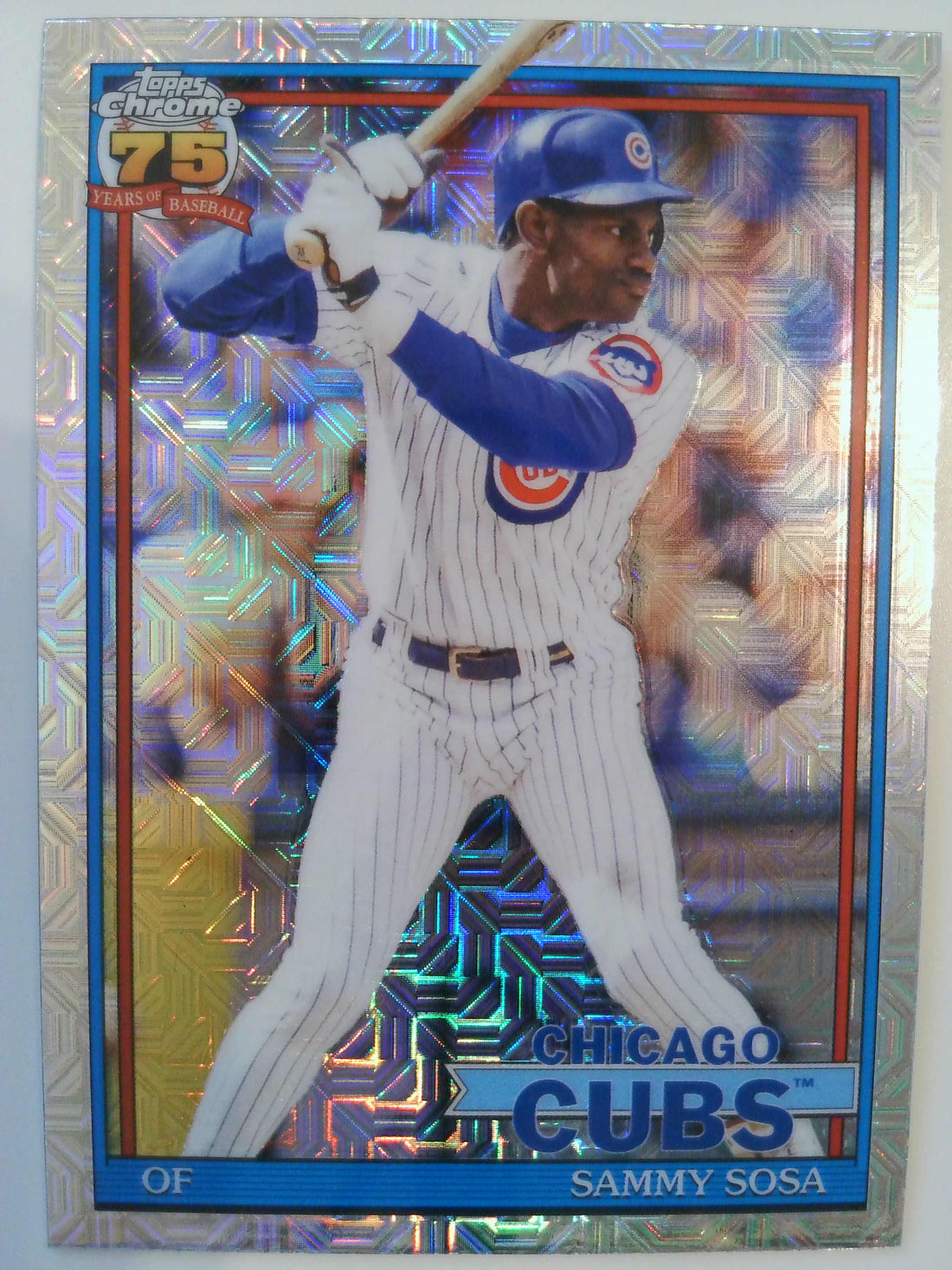 2026 Topps Baseball 1991 Topps Baseball Chrome Sammy Sosa #91C-88