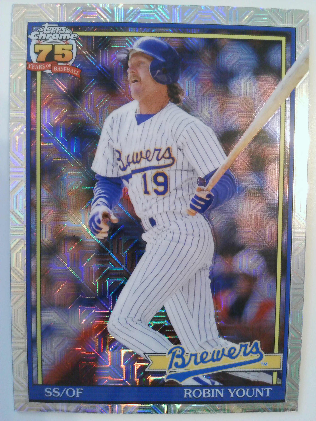 2026 Topps Baseball 1991 Topps Baseball Chrome Robin Yount #91C-68