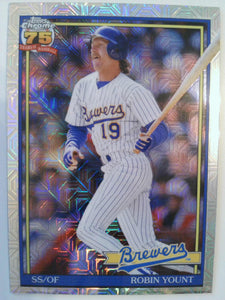 2026 Topps Baseball 1991 Topps Baseball Chrome Robin Yount #91C-68