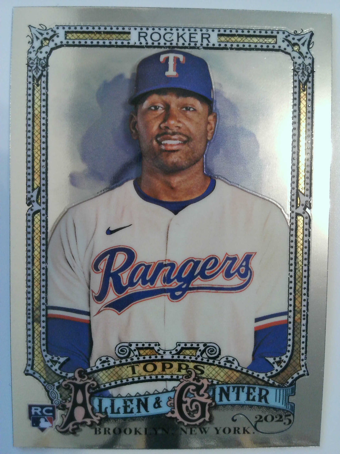 2025 Topps Allen & Ginter Baseball Chrome Kumar Rocker #124 Rookie