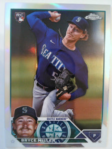2023 Topps Chrome Update Baseball Refractor Bryce Miller #USC131 Rookie