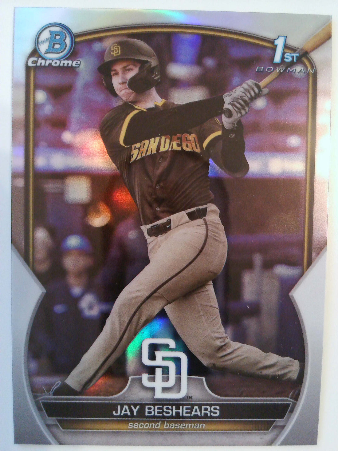 2023 Bowman Draft Baseball Chrome Refractor Jay Beshears #BDC-166