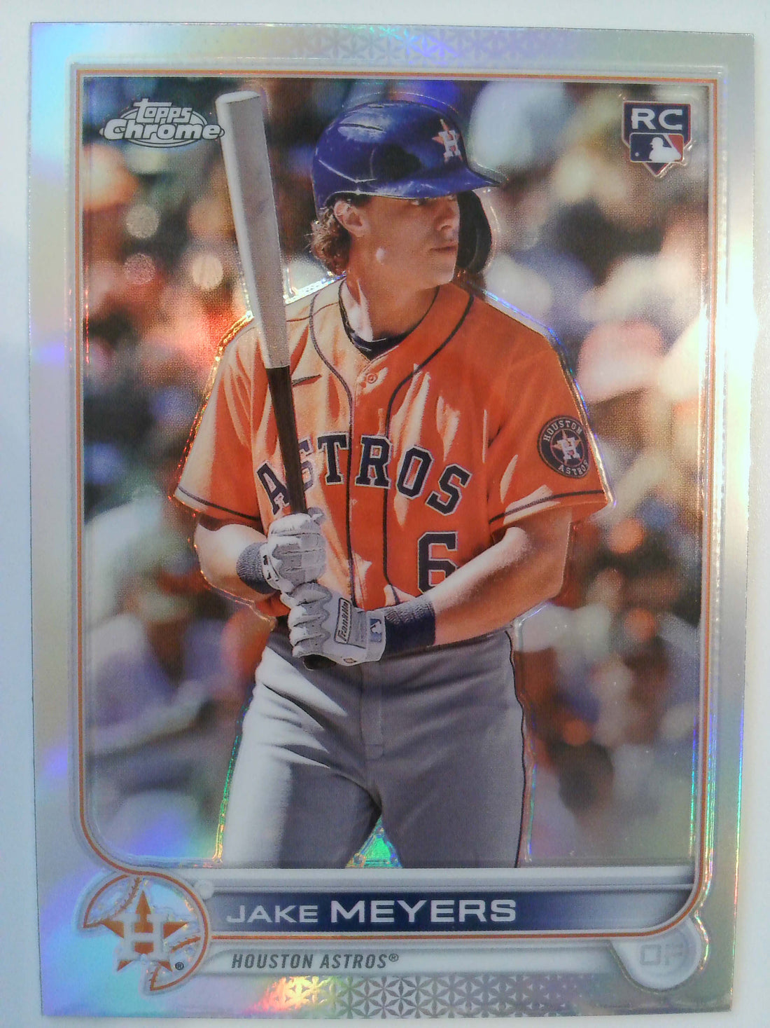 2022 Topps Chrome Baseball Refractor Jake Meyers #114