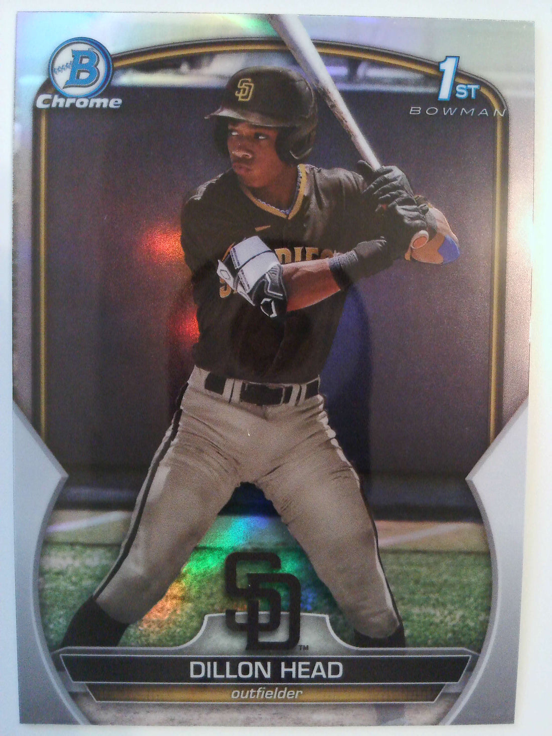 2023 Bowman Draft Baseball Chrome Refractor Dillon Head #BDC-7