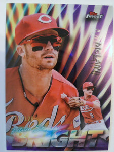 2024 Finest Future So Bright Purple Refractors 073/125 Matt McLain #FSB-8