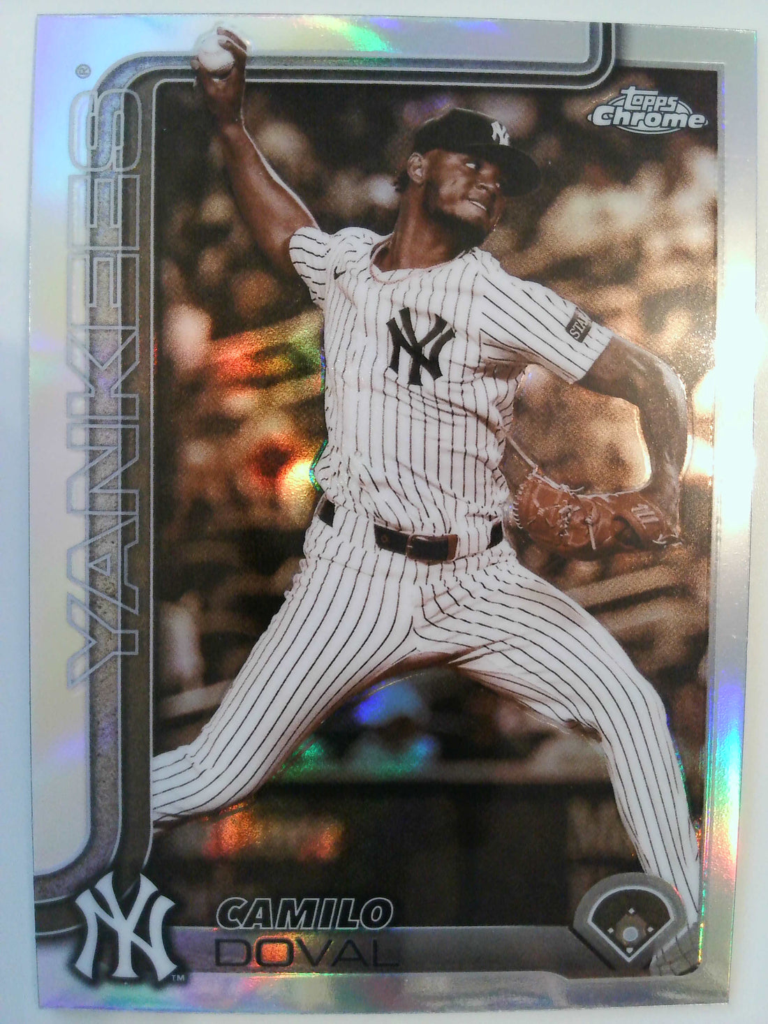 2025 Topps Chrome Update Baseball Sepia Refractors Camilo Doval #USC152