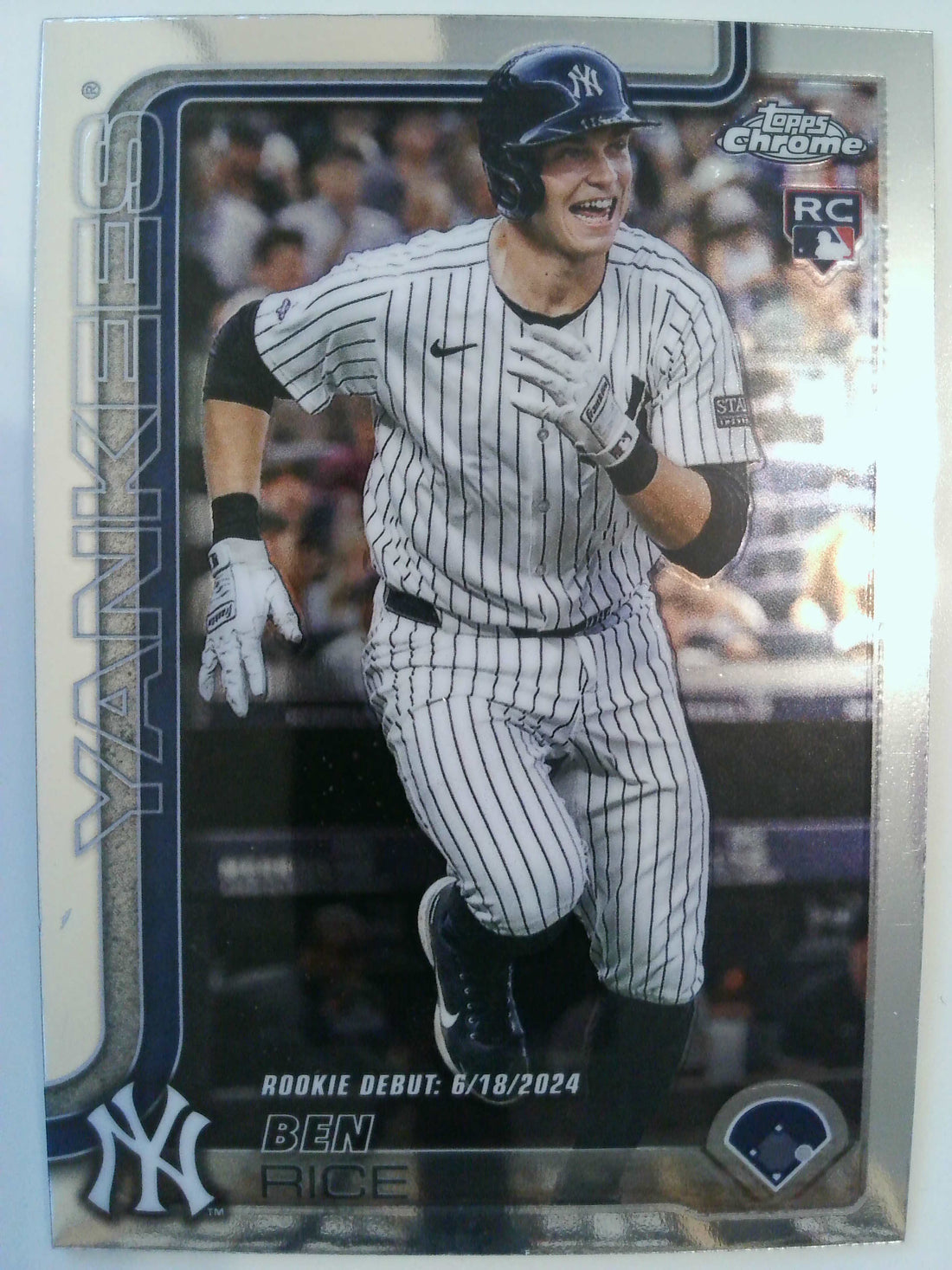 2025 Topps Chrome Update Baseball Ben Rice #USC138 Rookie