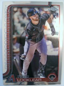 2025 Topps Chrome Baseball Tyler Locklear #41 Rookie