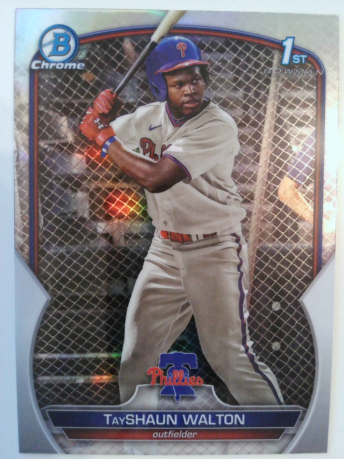 2023 Bowman Draft Baseball Chrome Refractor TayShaun Walton #BDC-183