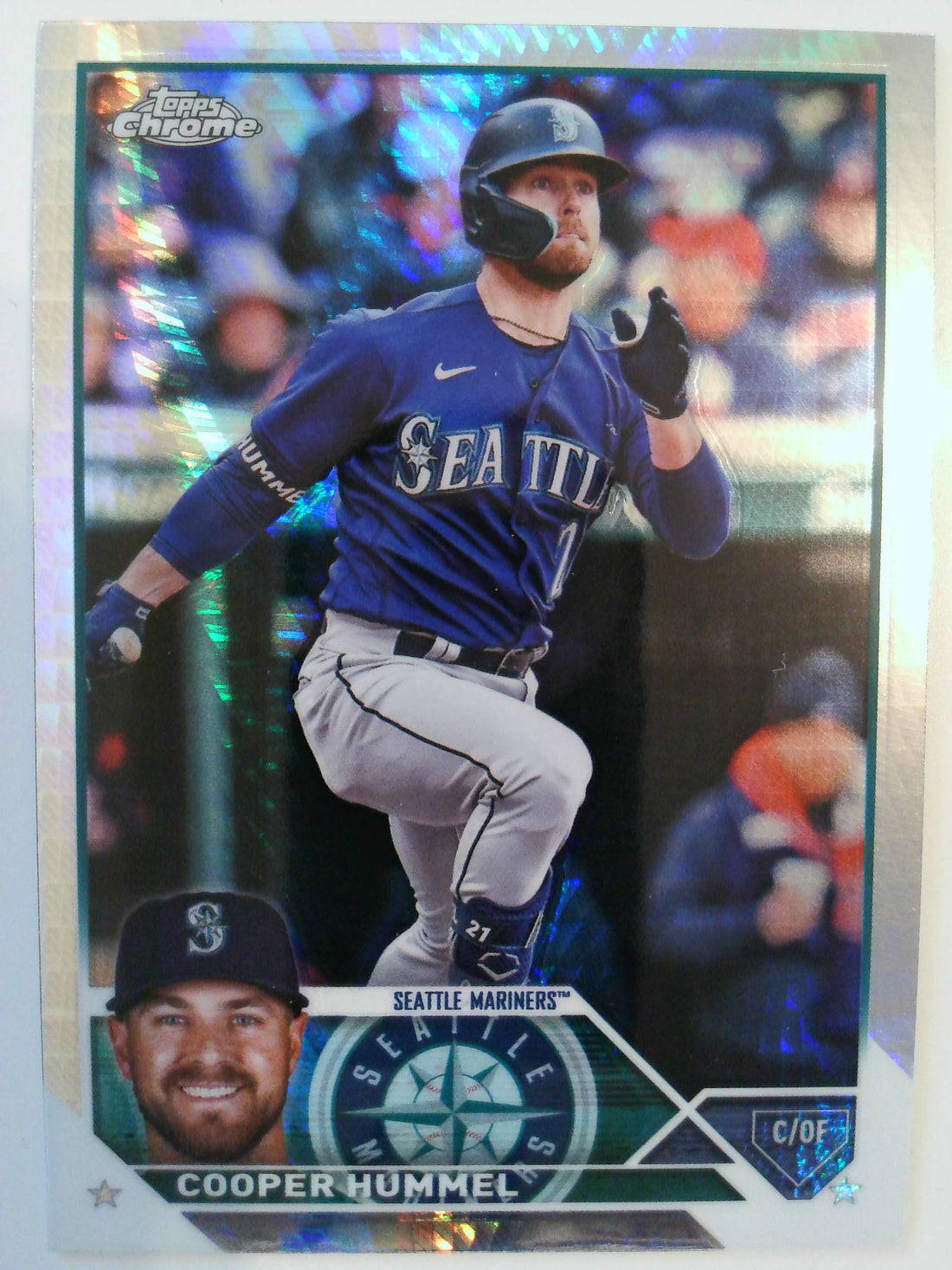 2023 Topps Chrome Update Baseball Prism Cooper Hummel #USC120