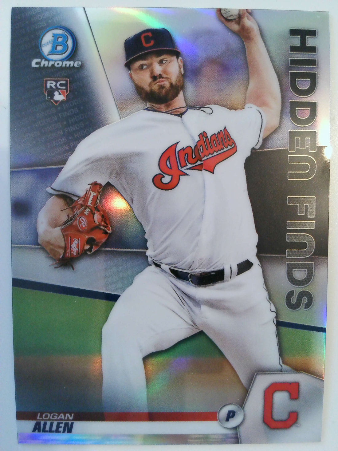 2020 Bowman Baseball Chrome Hidden Finds Logan Allen #HF-LA