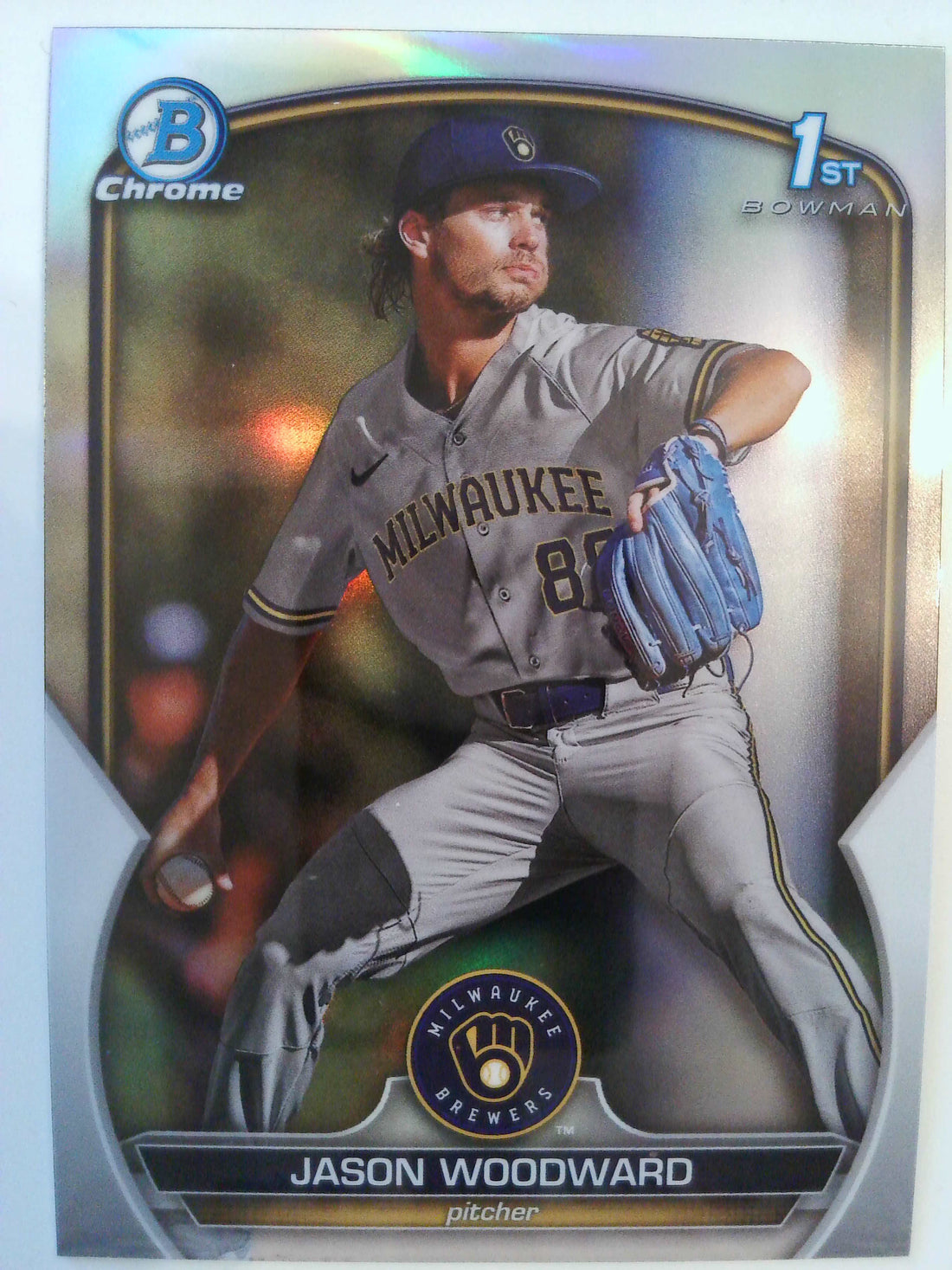 2023 Bowman Draft Baseball Chrome Refractor Jason Woodward #BDC-97