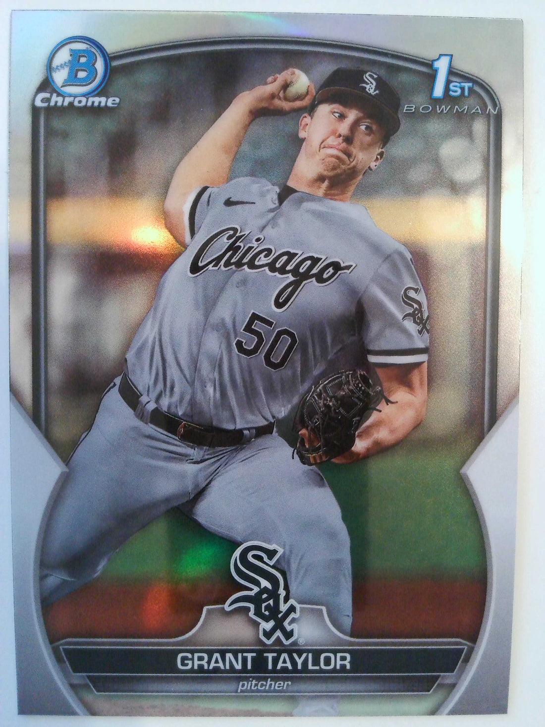 2023 Bowman Draft Baseball Chrome Refractor Grant Taylor #BDC-8