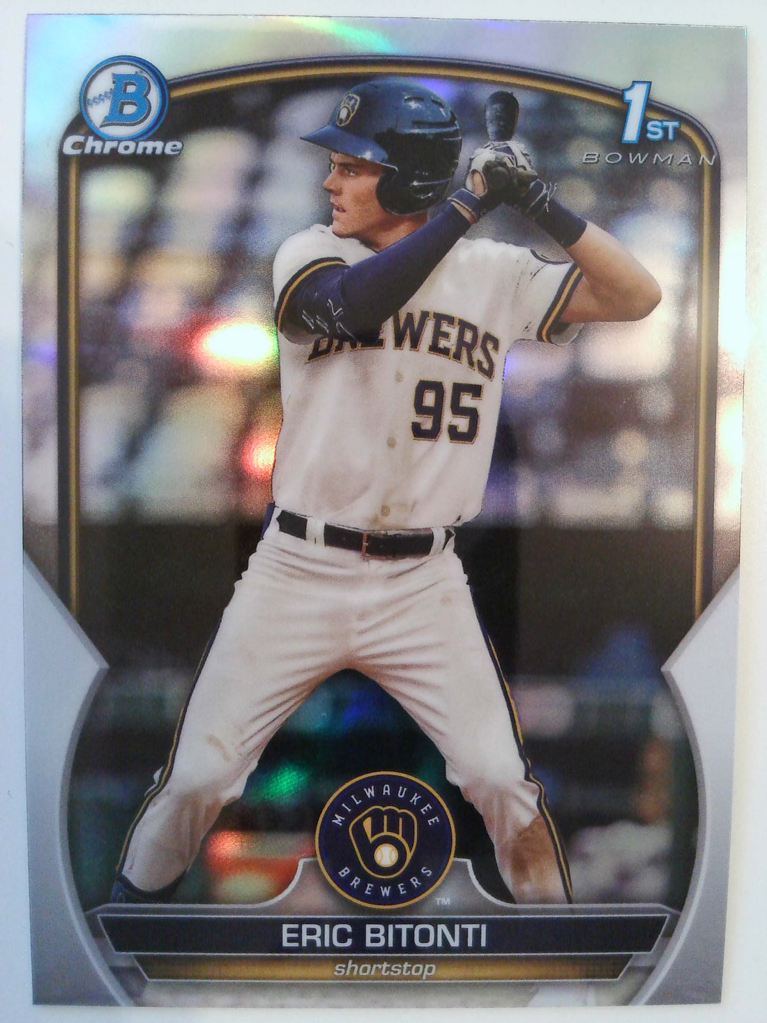 2023 Bowman Draft Baseball Chrome Refractor Eric Bitonti #BDC-134