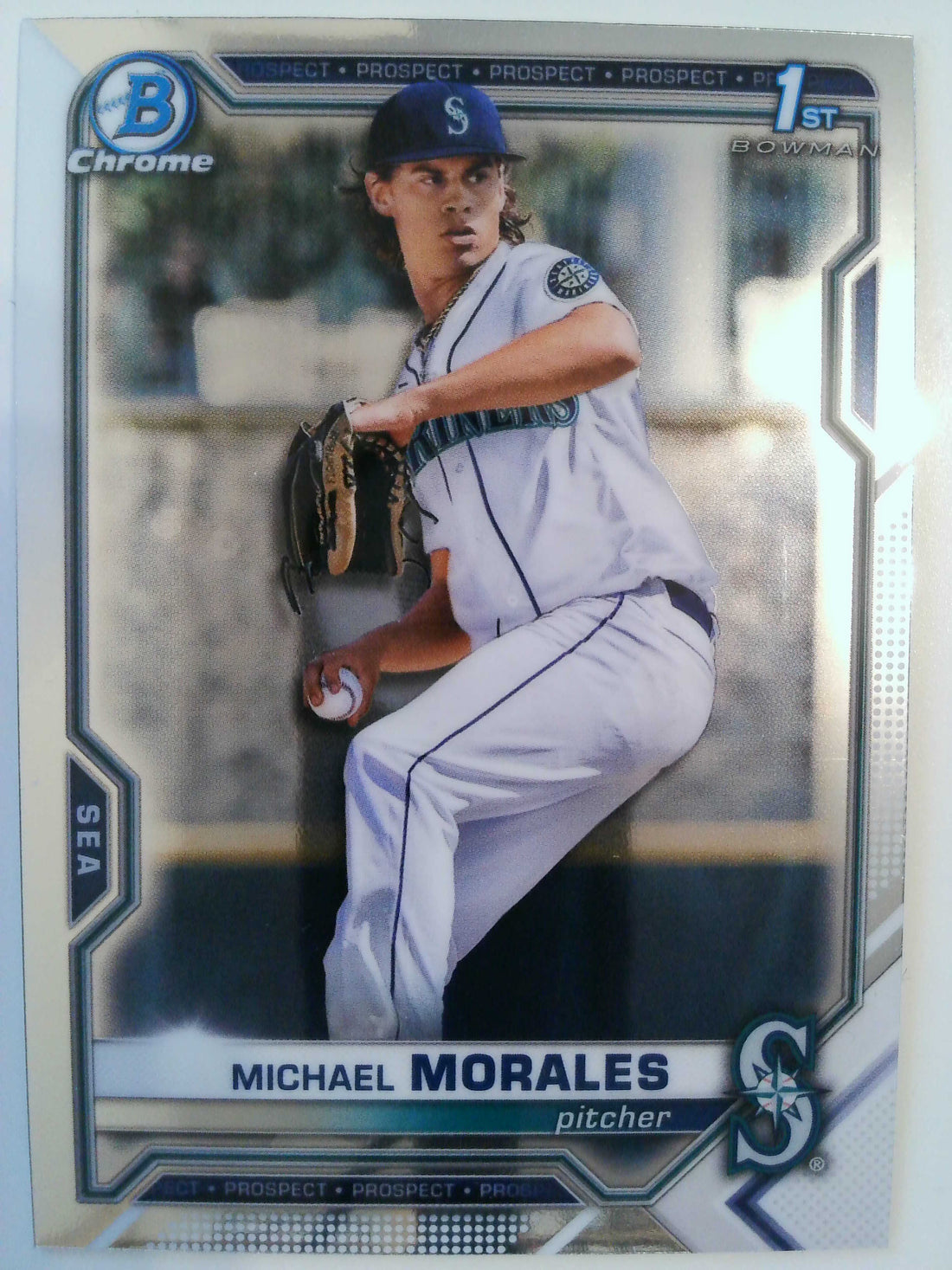 2021 Bowman Draft Baseball Chrome Michael Morales #BDC-160