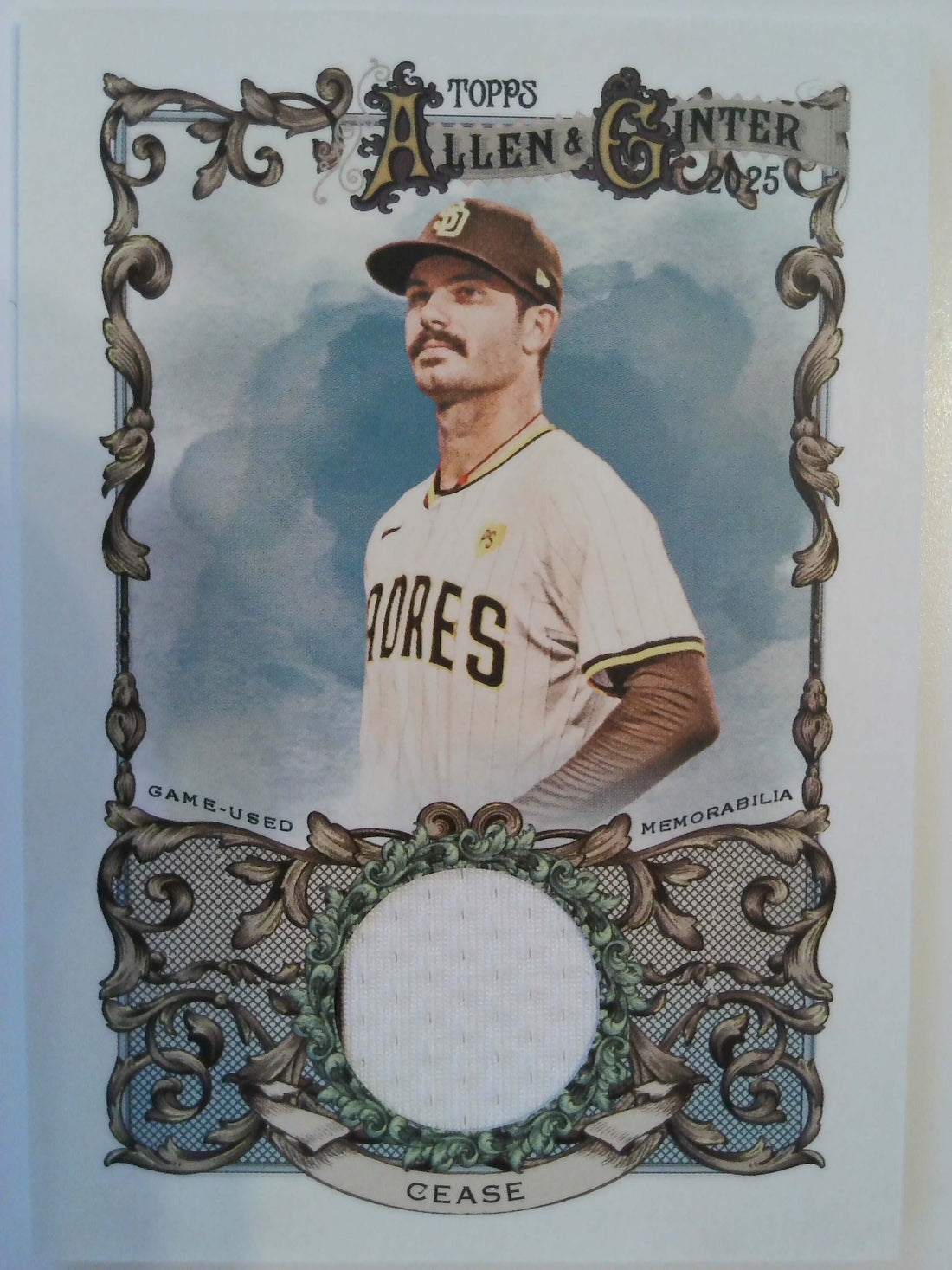 2025 Topps Allen & Ginter Baseball Relics Dylan Cease #AGR-DCE