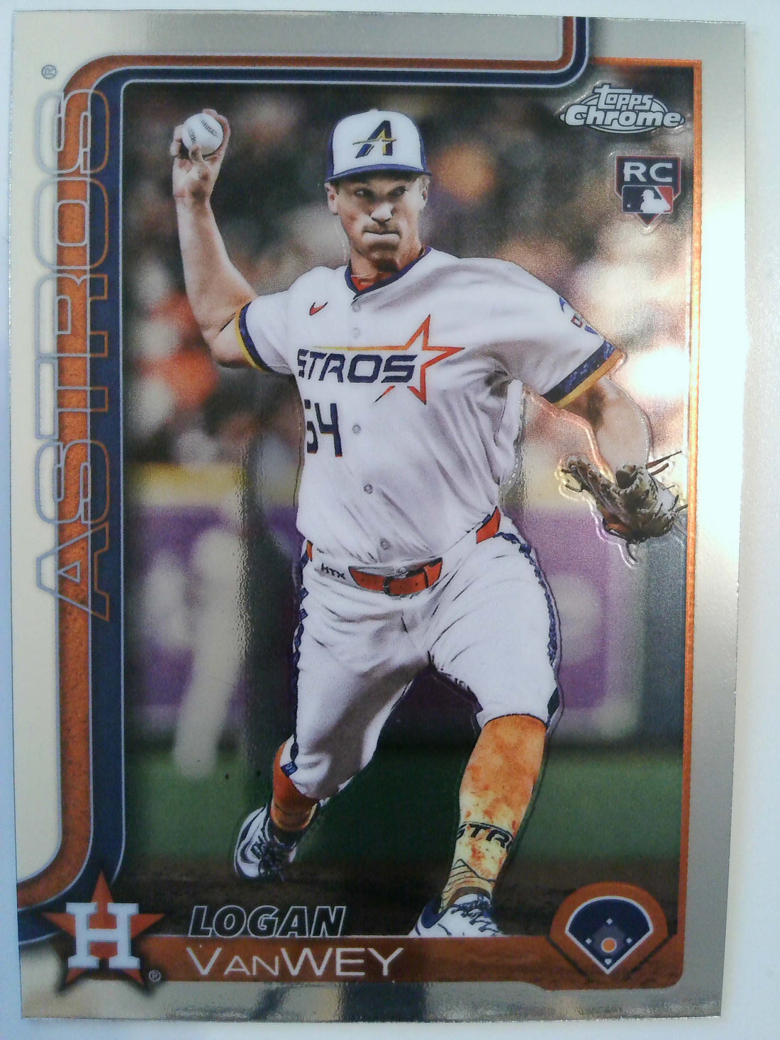 2025 Topps Chrome Update Baseball Logan VanWey #USC141 Rookie