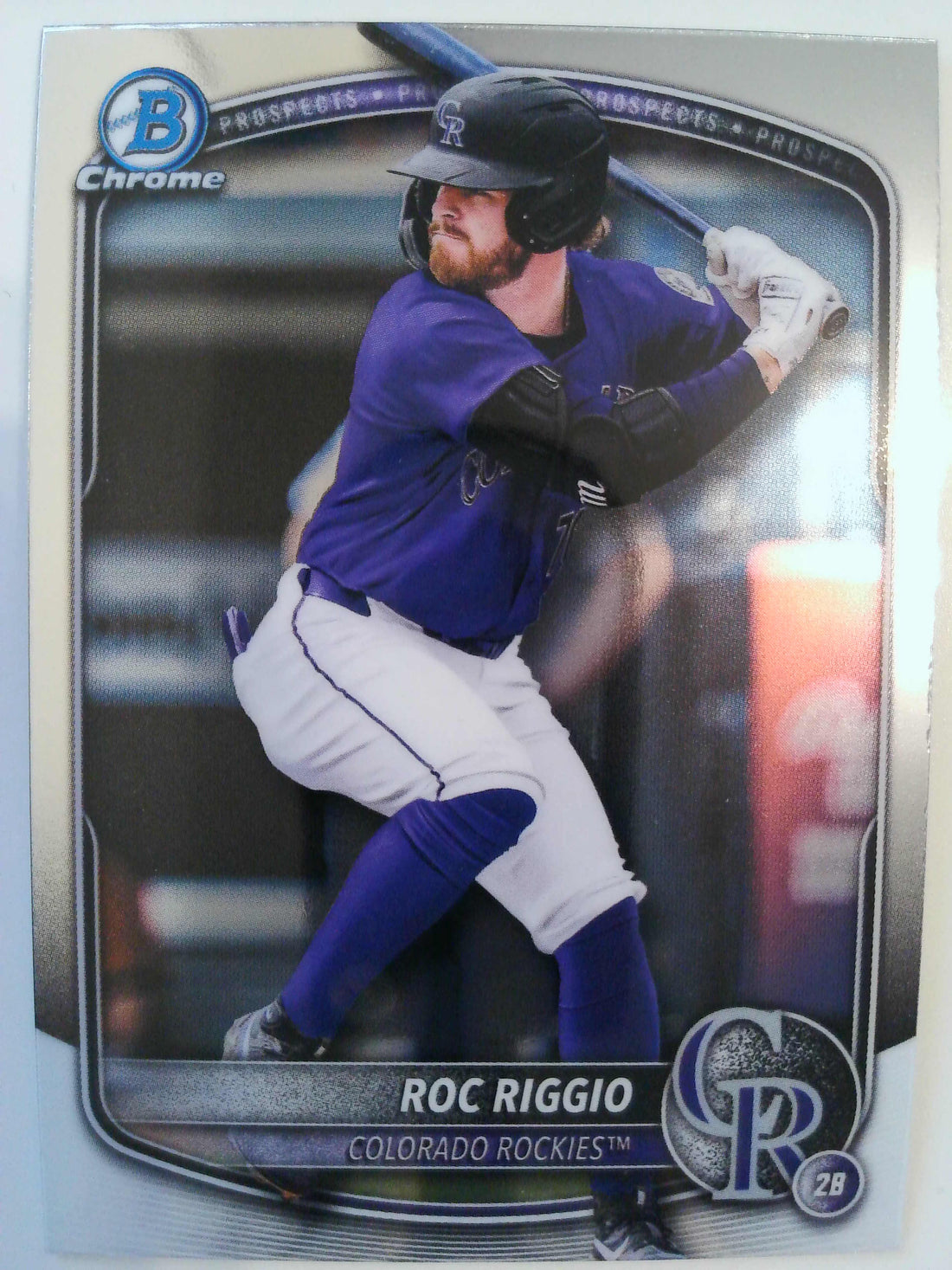 2025 Bowman Draft Baseball Chrome Roc Riggio #BDC-19