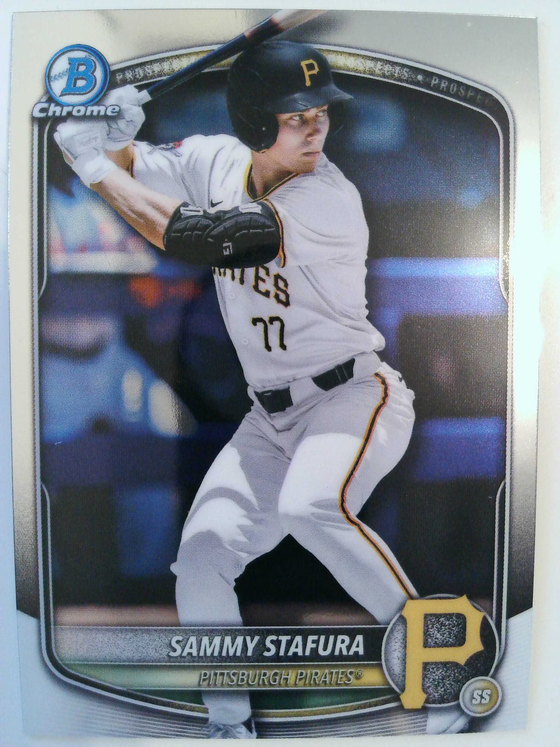 2025 Bowman Draft Baseball Chrome Sammy Stafura #BDC-187