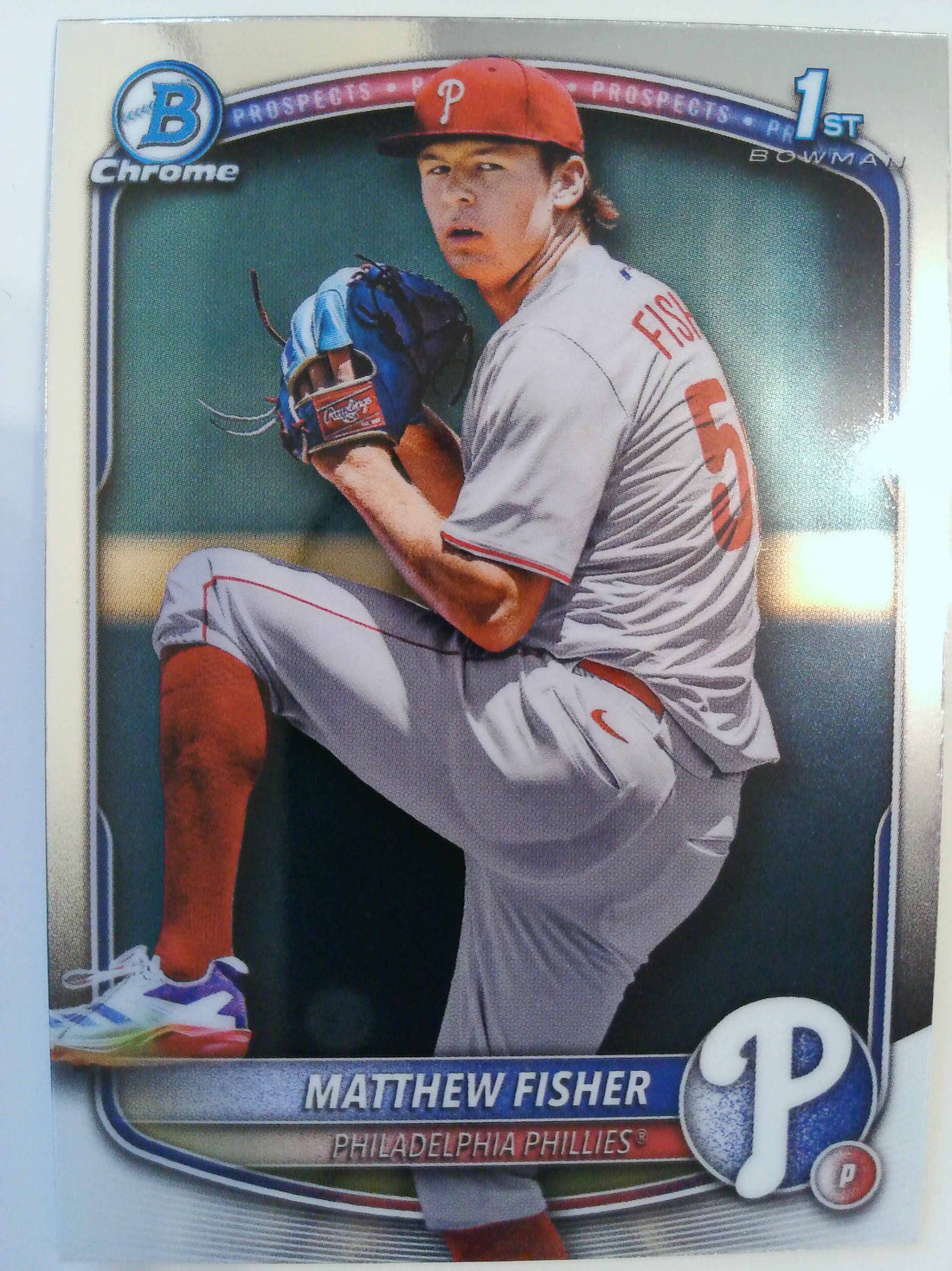 2025 Bowman Draft Baseball Chrome Matthew Fisher #BDC-106
